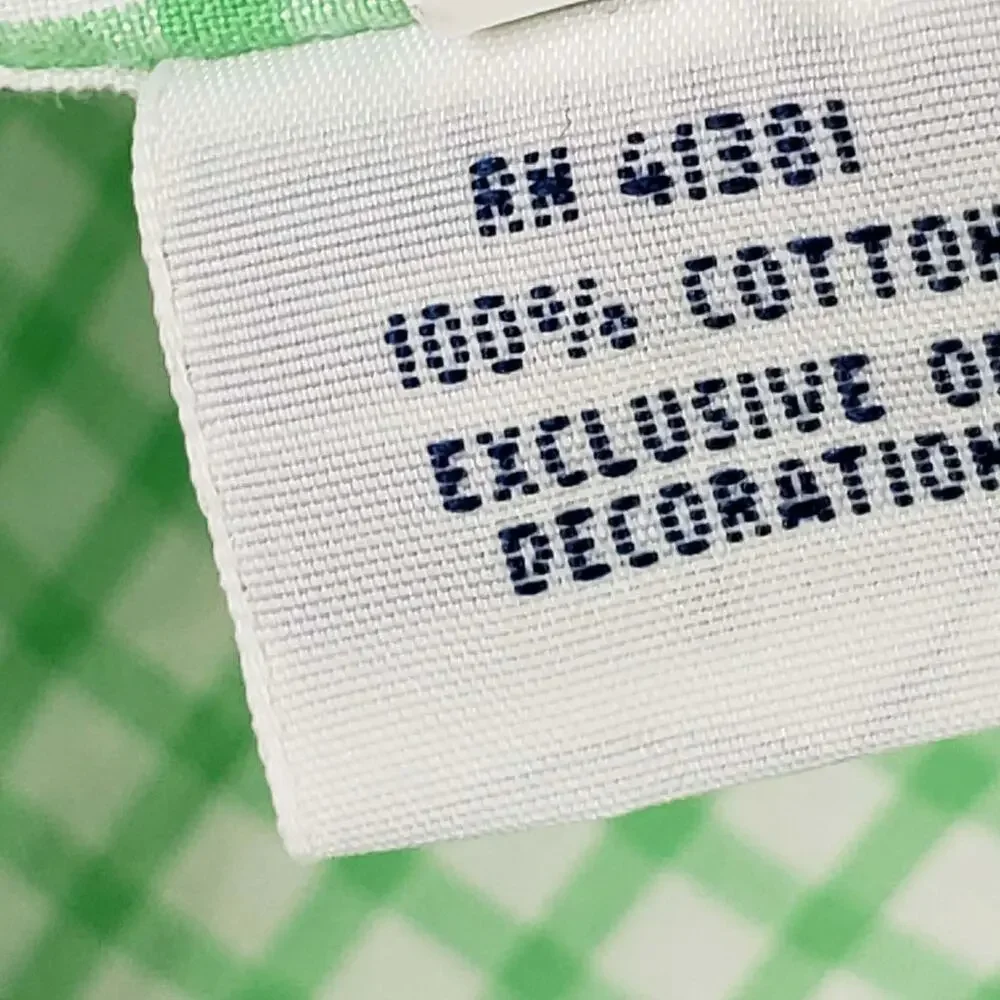Polo Ralph Lauren Shirt Oxford Button Down Mens Size XL LS Green Gingham